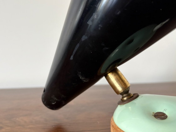 Vintage small adjustable wall light from the 40s/50s, Metal, mint (photo 9 of 10)