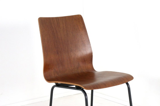 Image 1 of Friso Kramer for Auping Euroika pylwood chair vintage | 2 pieces available