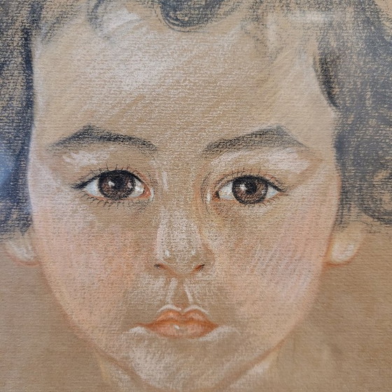 Image 1 of Drawing on paper “Girl”, 1935 – France