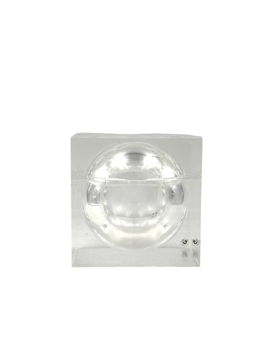 Image 1 of Grand seau à glace en Lucite, modèle Bombo, Studio TG, Guzzini, Italie, années 1970.