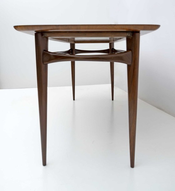 Image 1 of Silvio Cavatorta Mid-century Modern Italian Dining Table, 1960s