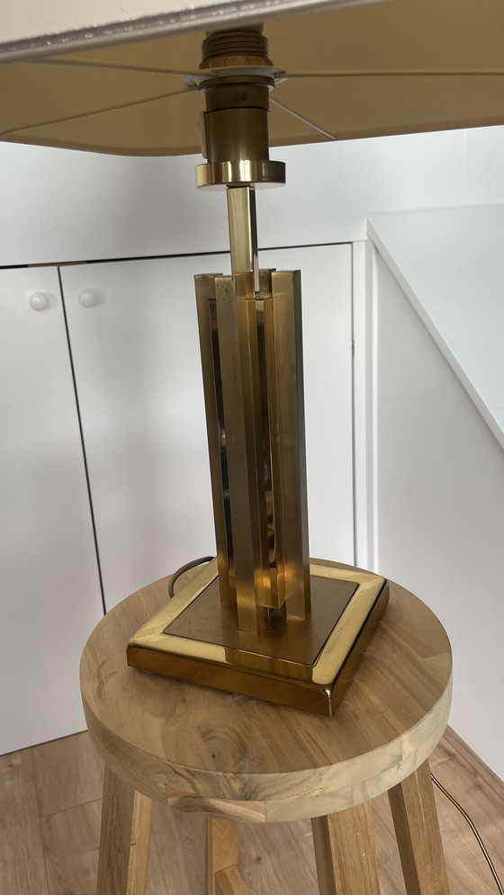 Image 1 of Willy Rizzo - Tischleuchte im Stil von Deknudt