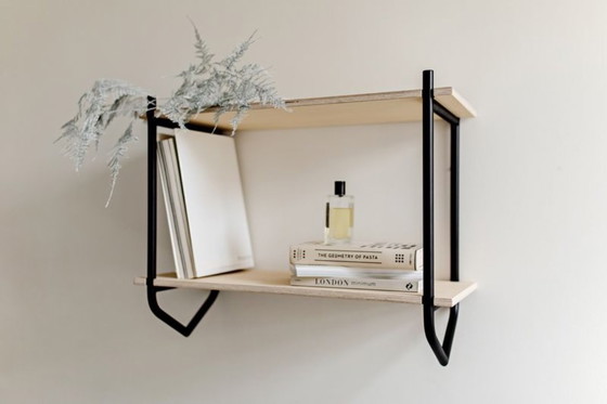 Image 1 of Black Dessus Wall Shelf  from EMKO 