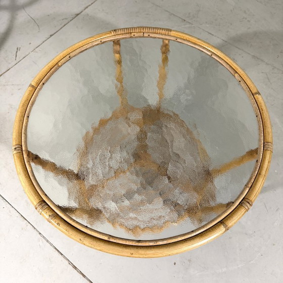 Image 1 of Fauteuils et table en rotin Rohé Noordwolde 1960