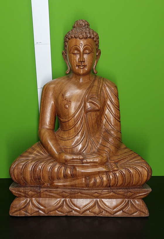 Image 1 of Sehr schöne Buddha-Statue Holz