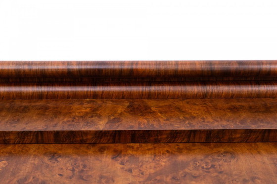 Image 1 of Large Art Deco chest of drawers from the 1940s, Poland.