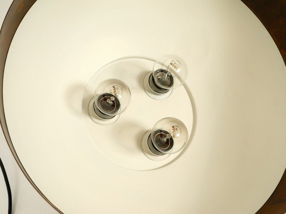 Image 1 of Rare Original 1960s Large Space Age Pendant Lamp with Copper Shade by Beisl Leuchten