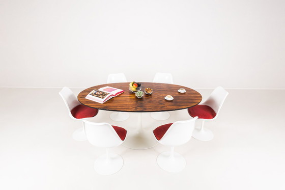 Image 1 of Set of 6 Tulip Dining Chairs by Maurice Burke for Arkana, England, 1960s