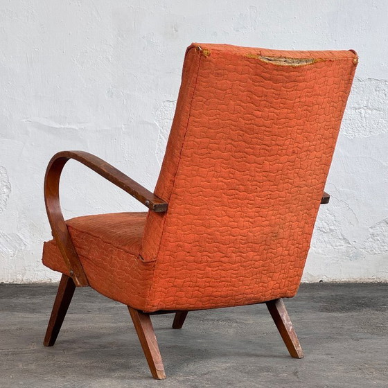 Image 1 of Pair of Romanian Armchairs, 1960s - Restoration Project