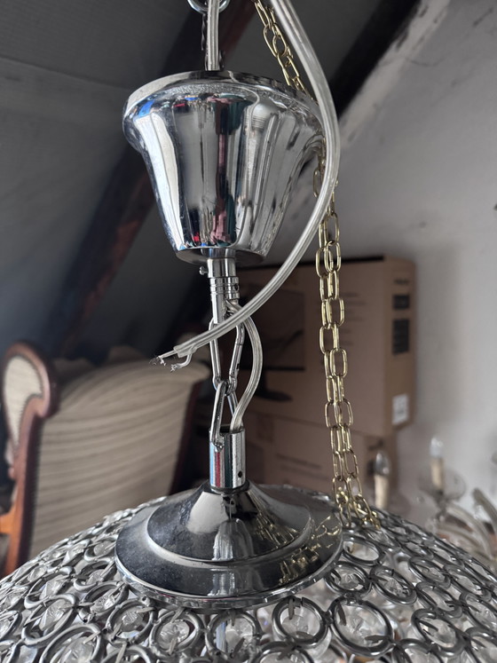 Kristall Design Hängelampe Kugel 12Flammig 60cm DM Vintage 60er 70er – Ceiling lights, Crystal, Chrome (photo 8 of 8)