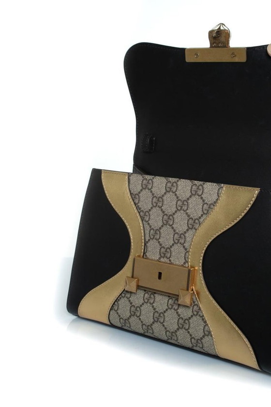 Image 1 of Gucci, Supreme Monogram Osiride-Tasche mit Henkel
