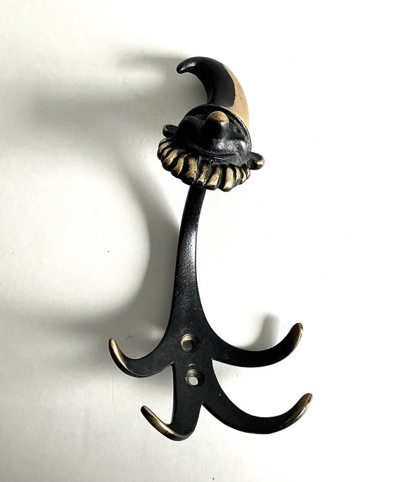 Image 1 of Appendiabiti da parete Walter Bosse, anni '50