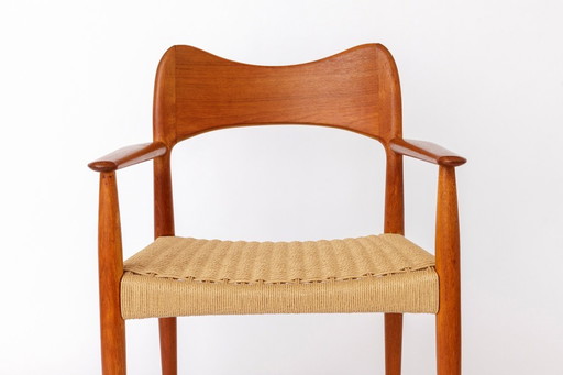 Rara poltrona in teak di Arne Hovmand-Olsen per Mogens Kold, Danimarca, vintage anni '60
