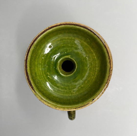 Image 1 of Candelabro Bitossi 'Rimini Verde' de Aldo Londi, años 60