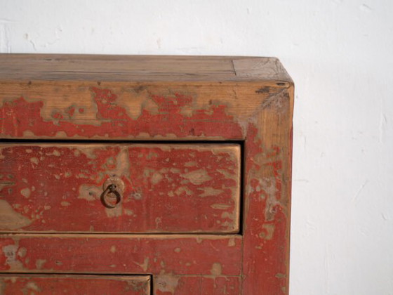 Antique chest of drawers in elm wood – China, circa 1930 – Iron (photo 21 of 40)