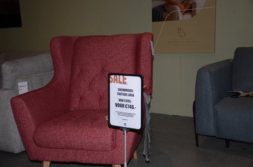 Sillón Aria – fauteuils, Textile, Wood (photo 2 of 5)