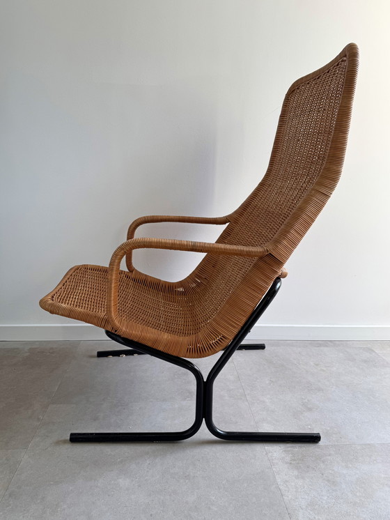 Image 1 of 1x Poltrona in rattan Dirk Van Sliedregt