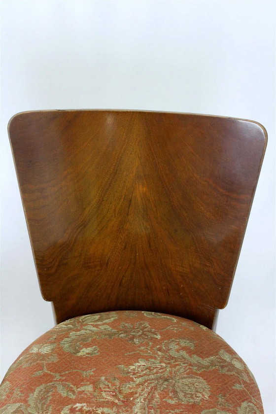 Image 1 of Sillas de comedor Art Déco H-214 de Jindrich Halabala para UP Závody, década de 1950, juego de 4