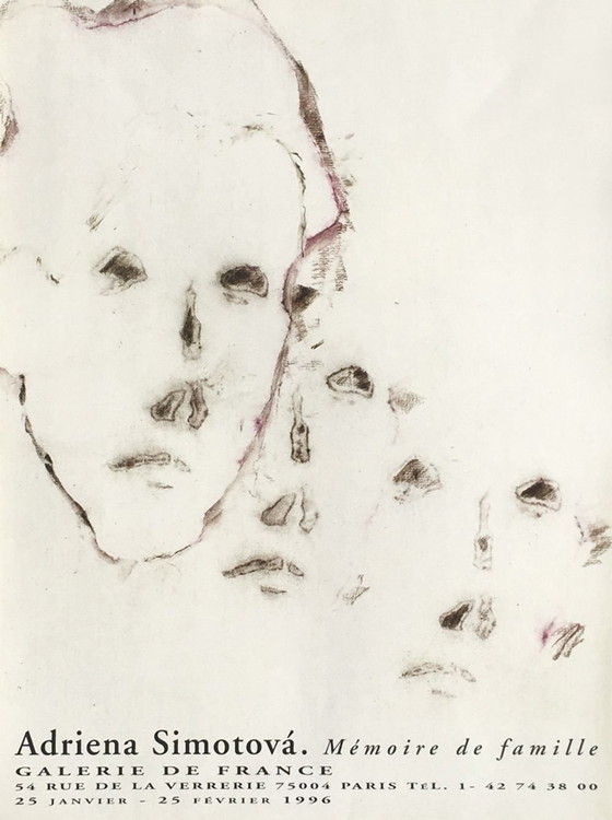 Image 1 of Adriena SIMOTOVA Expo 96 – Galerie de France 2 Poster 1996