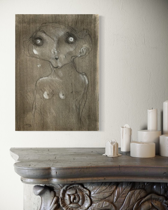 Image 1 of Robert Detheux - Surrealist painting