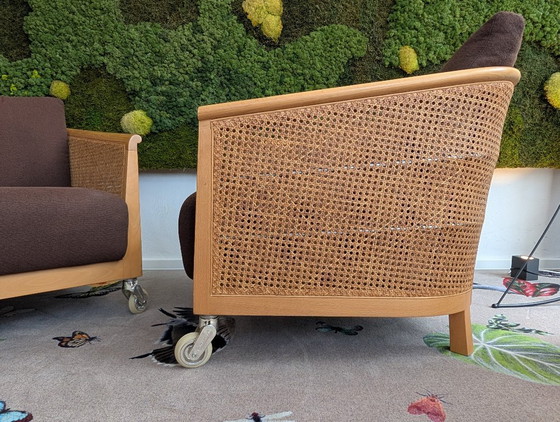 Image 1 of 2x Flexform Mozart armchair