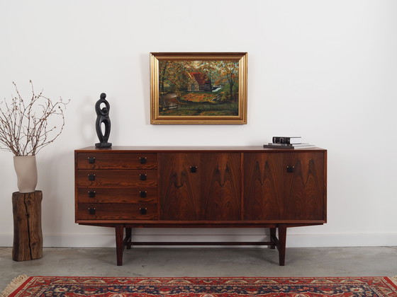 Image 1 of Peinture "The Forest Mill", design scandinave, années 1970, par C. May