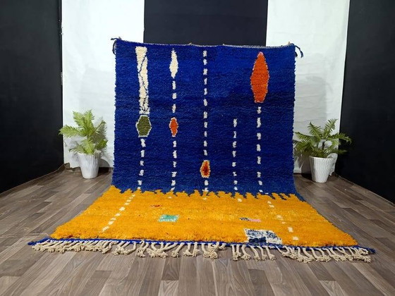 Tapis berbère marocain traditionnel 250cm x 150cm (photo 7 of 12)