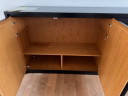 vintage black cabinet 1968 - 2 parts