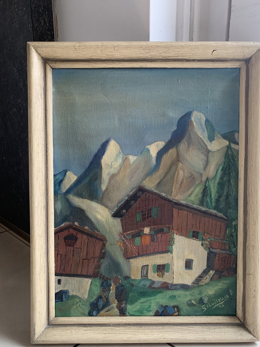 Olieverf Schilderij