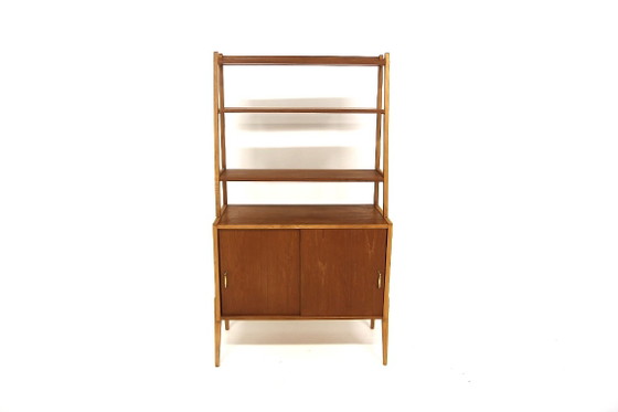 Scandinavian Teak Bookcase, Sweden, 1960 – Wood (photo 2 of 5)