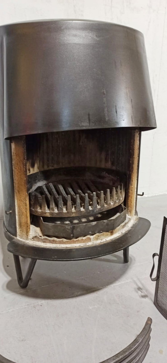 Image 1 of Stufa a legna di metà secolo Tasso Denmark