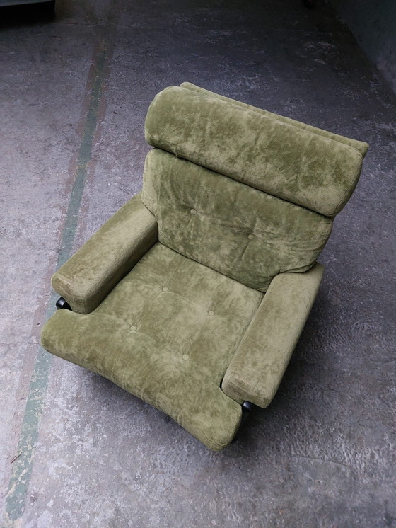 Image 1 of 2 X Mid - Century Green Relax Chairs