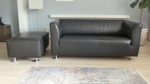 Gelderland 4800 Zweisitziges Sofa mit Hocker