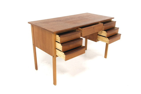 Image 1 of Scrivania scandinava in teak, Svezia, 1960