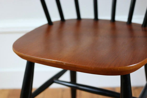 Image 1 of Coppia di sedie scandinave vintage in stile Tapiovaara, anni '60