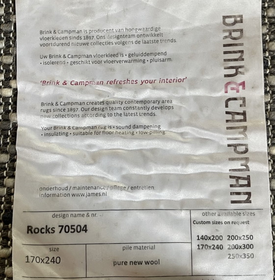 Image 1 of Brink and Campman Rocks 70504 tappeto Frost