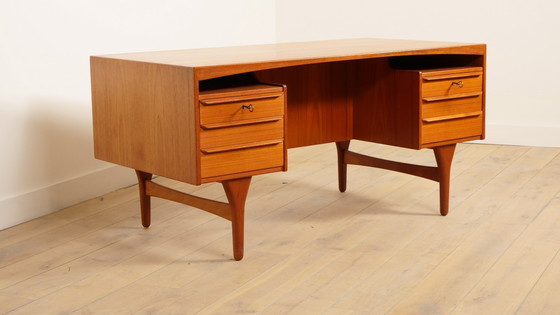 Image 1 of Vintage-Schreibtisch | Dänisches Design | Teakholz | Valdemar Mortensen