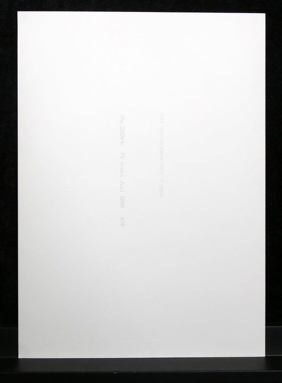 Image 1 of Salzmann, Gottfried - Rue de Rivoli - Screen print/photograph - Hand-signed