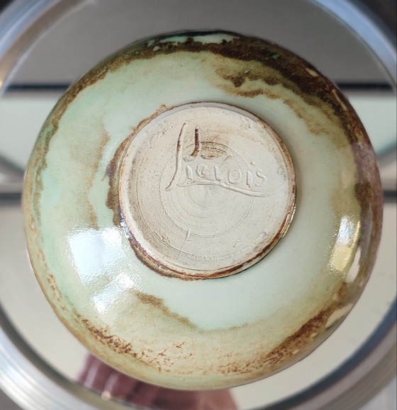 Image 1 of Brocca in gres di Matthieu Liévois, Atelier Créamik (Séné, Morbihan)