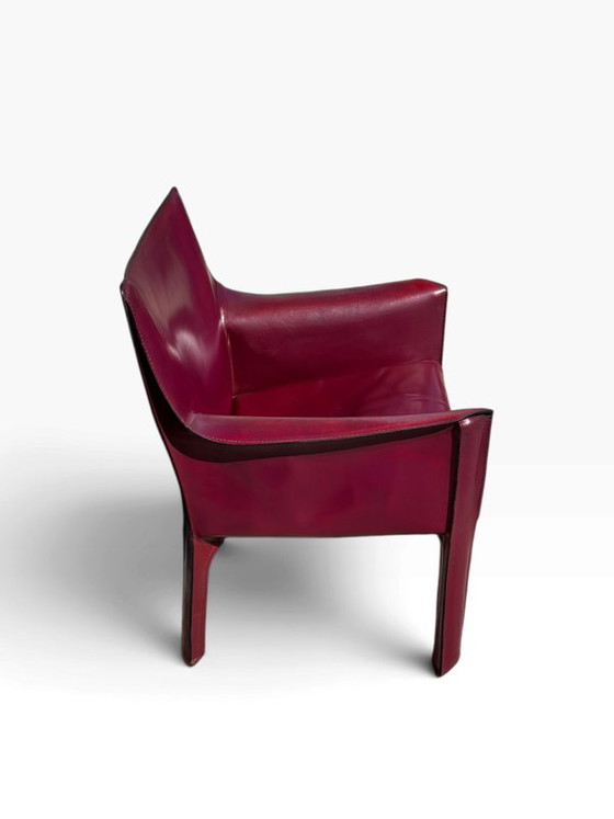 Cab 414 Stuhl von Mario Bellini für Cassina, Sessel (Foto 5 von 8)