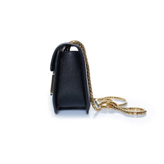 Image 1 of Bolso Sienna de piel granulada negra de Tom Ford