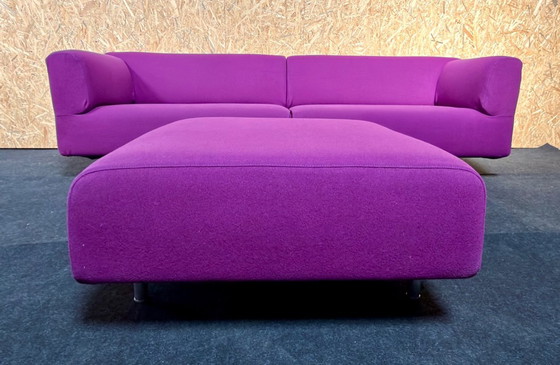 Image 1 of Sofá Cassina Modelo With, Piero Lissoni con otomana