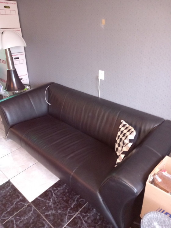 Image 1 of Rolf Benz 3 Person Sofa With Hocker