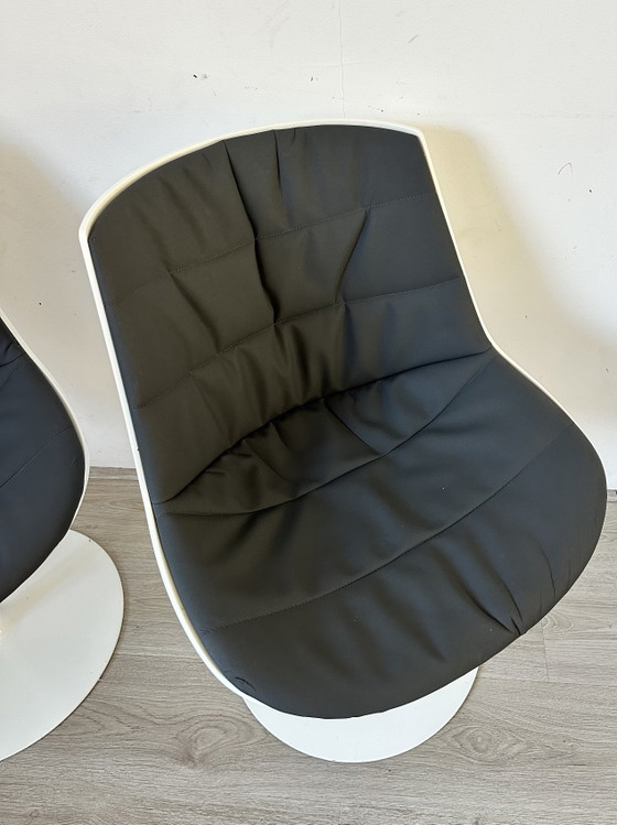 6 MDF Italia Flow Design Eetkamer Stoelen – Eetkamerstoelen, Plastic, Metal (photo 9 of 15)