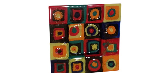 Image 1 of Bolsillo vacío de Murano firmado, 30x30 cm