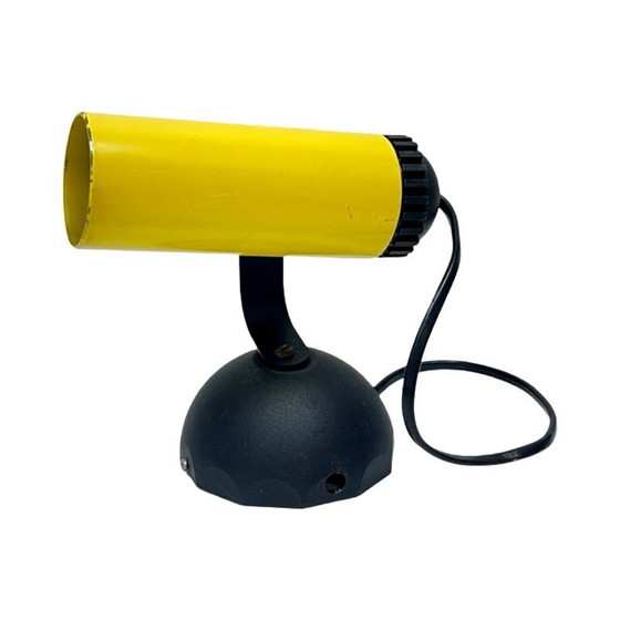 Image 1 of Lampe jaune, applique murale POLAM PIŁA Type 12, Pologne années 1970.