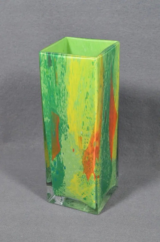 Vaso vintage La Rochère in vetro artistico soffiato a mano multicolore, anni '70 – Vasi, Mid Century Modern (photo 8 of 12)