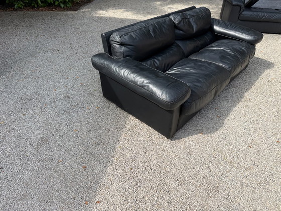 Image 1 of Poltrona Frau 2-zit Leder - design Tito Agnoli