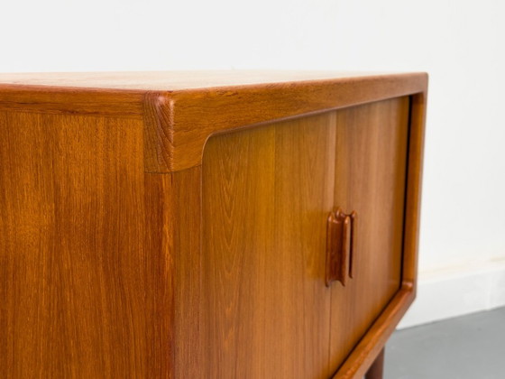 Credenza danese in teak con ante a serrandina, prodotta da CFC Silkeborg negli anni '70. – Credenze, Wood (photo 12 of 17)