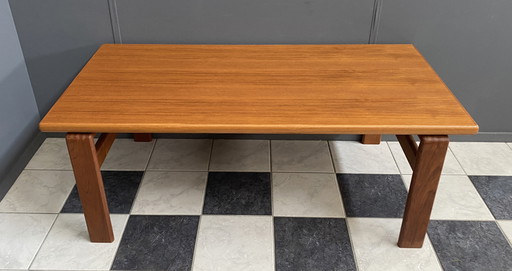 Teakhouten salontafel door Burchardt Nielsen Denemarken 1960S